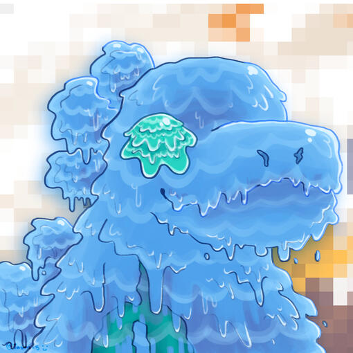 re-draw of mutant kaiju water 1:1